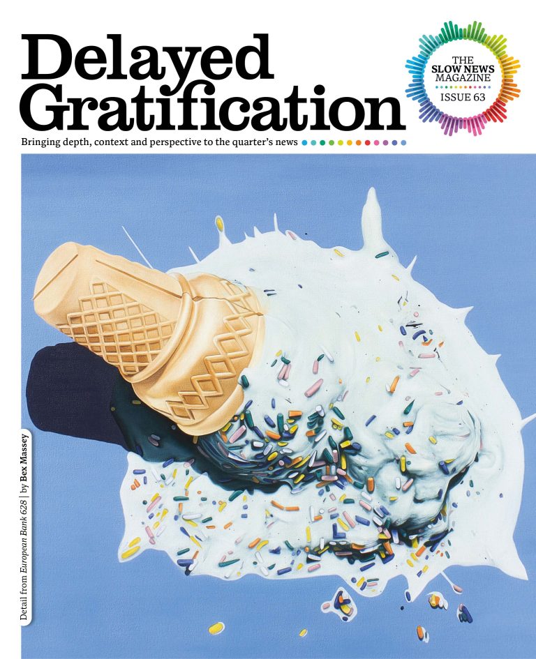 Delayed Gratification #63 magazine cover